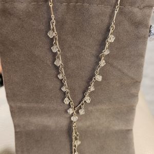 Austrian Crystal Lariat Necklace